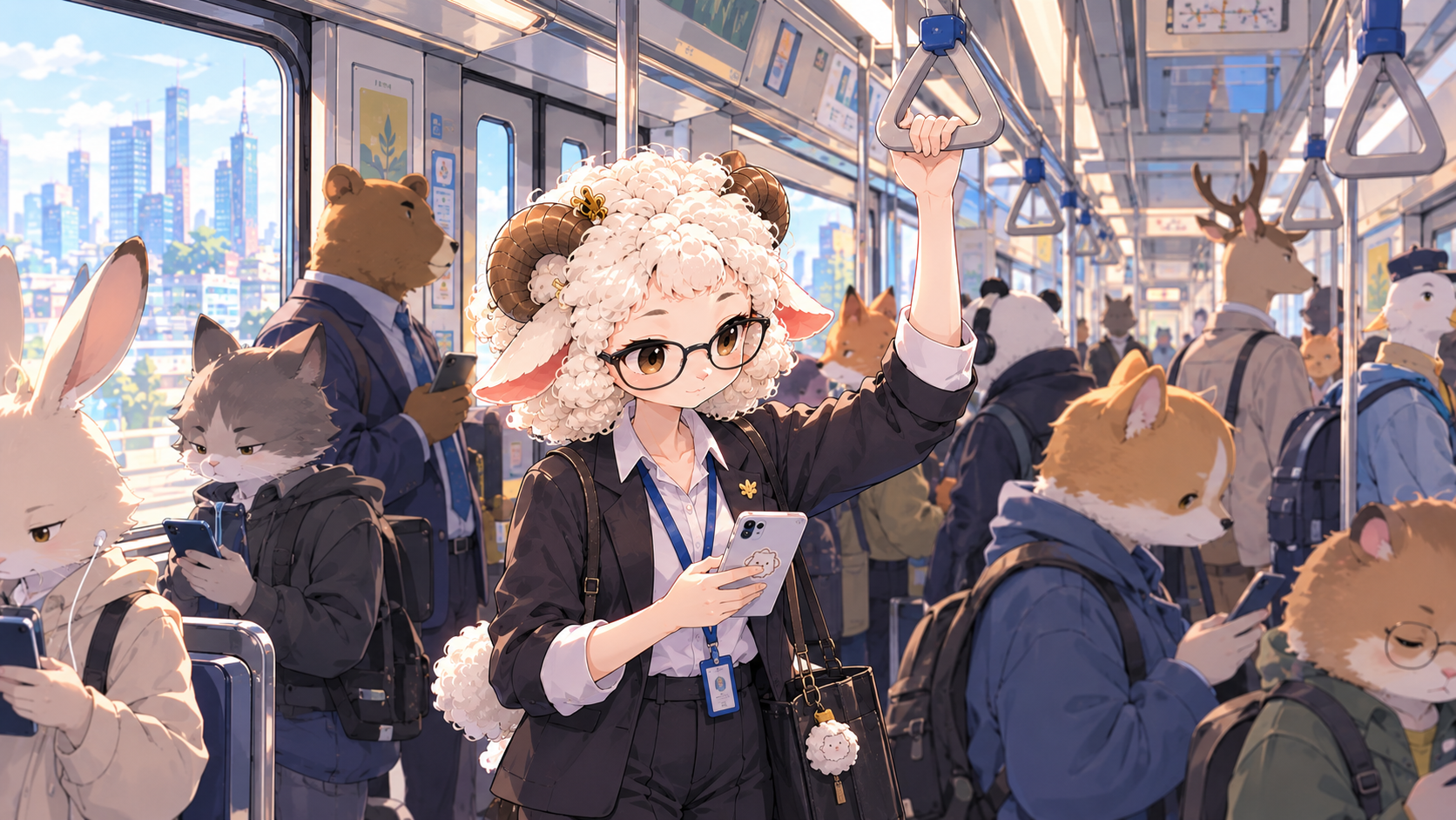 通勤路上