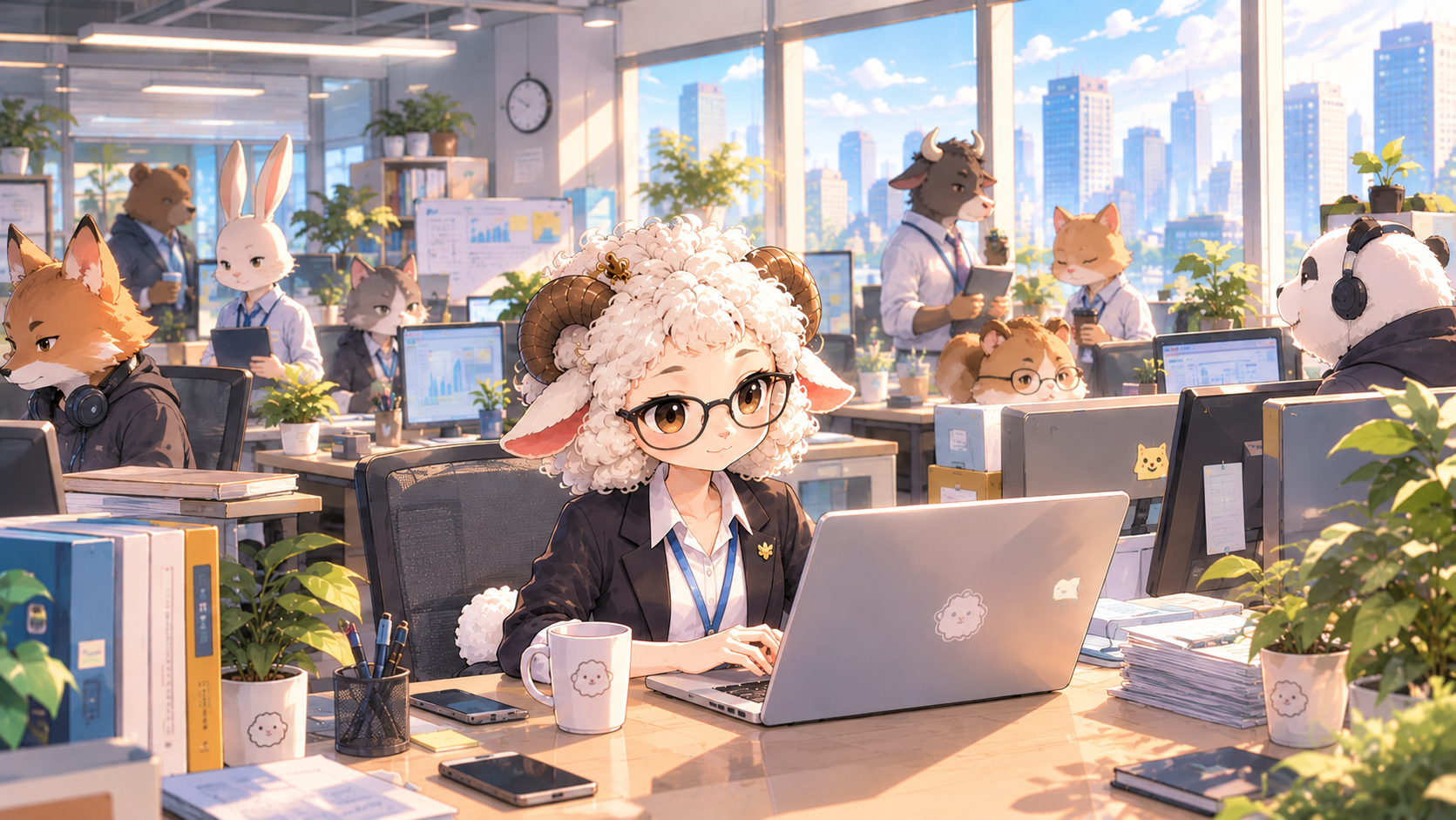办公室全景